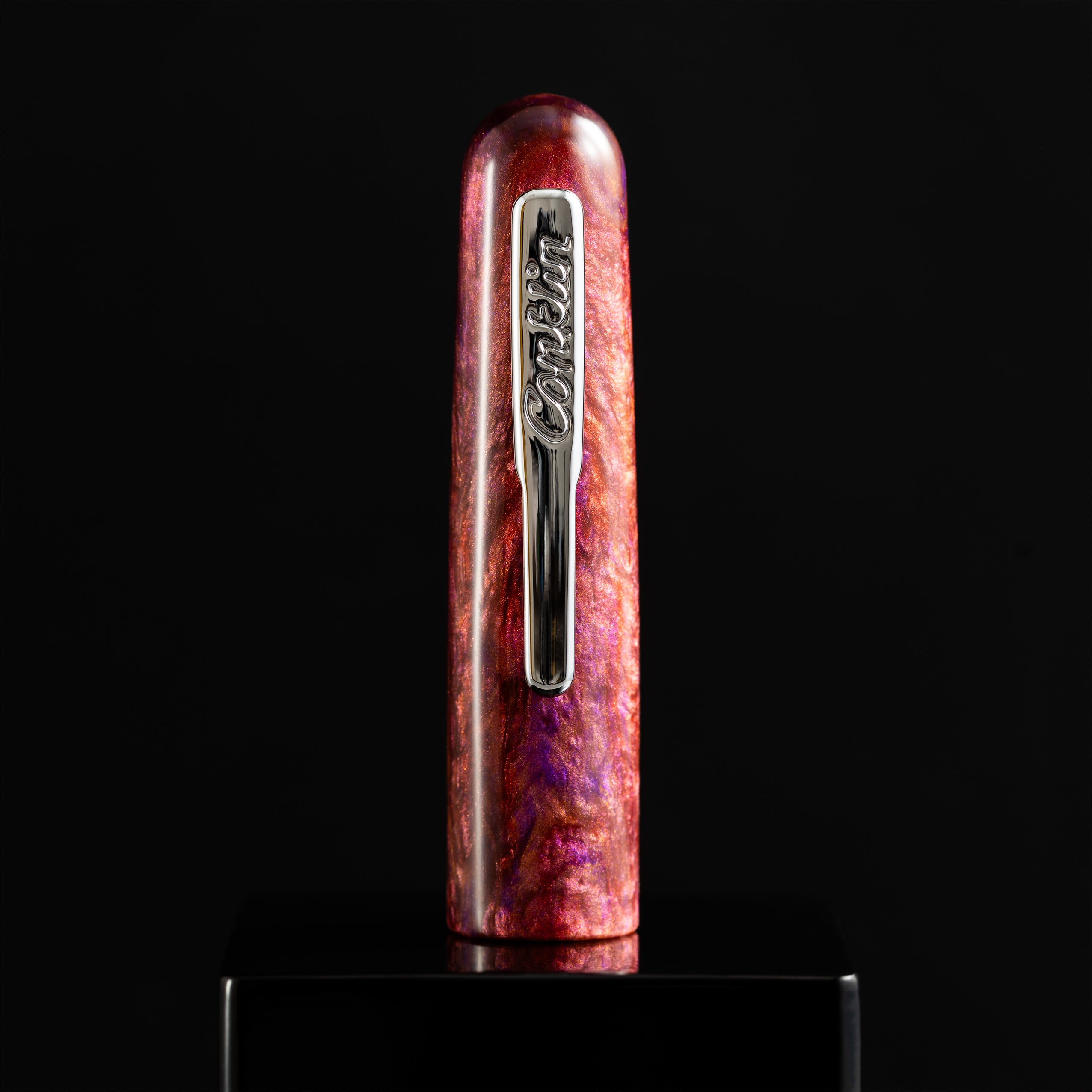 Conklin Streamline Fountain Pen - Glossy Sunset Medley - Chrome Trim (Limited Edition) - Pen Boutique Ltd