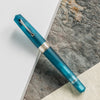 Leonardo Momento Zero Fountain Pen - Pura Frosted Petrol - Pen Boutique Ltd