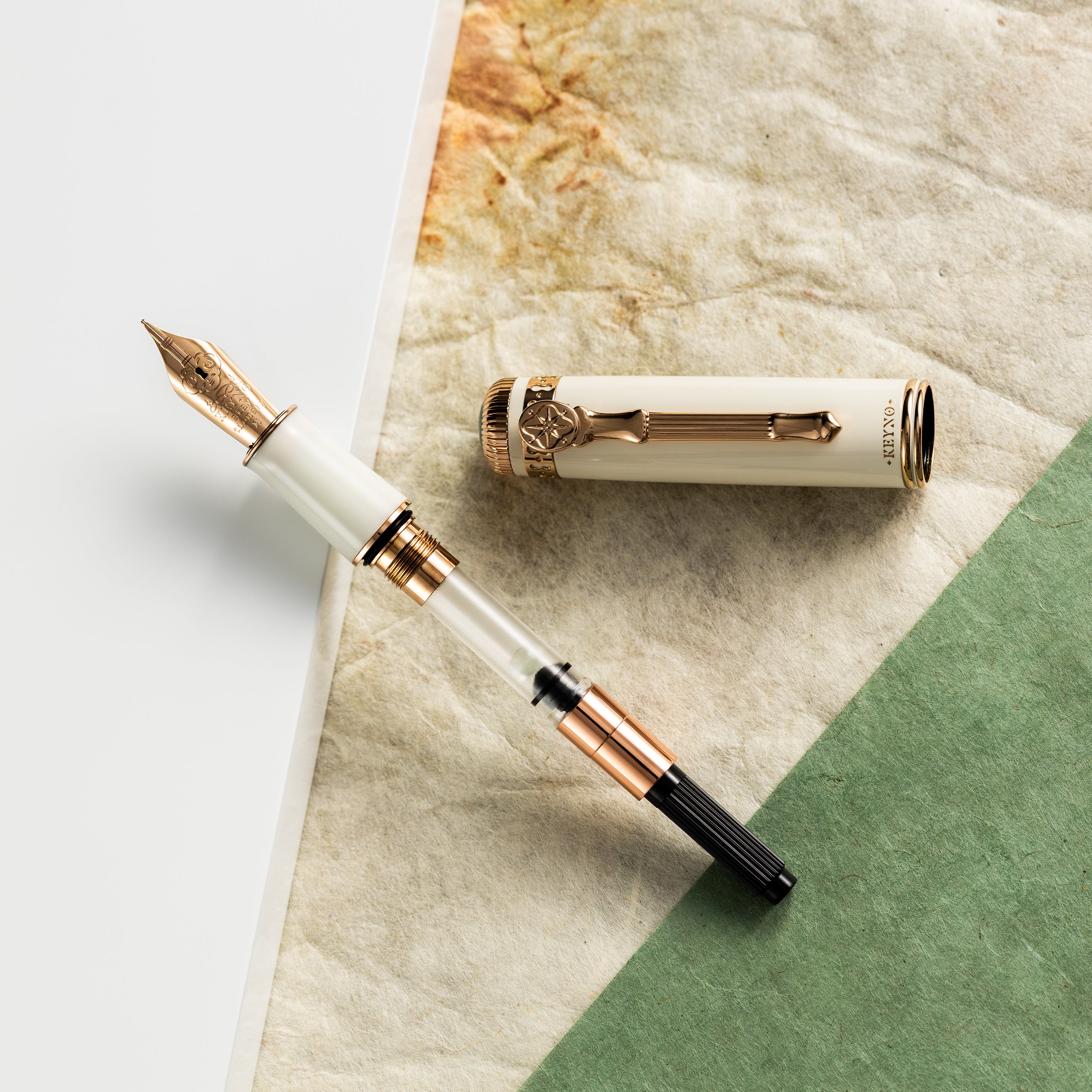 Dominant Industry Keyno 001 Fountain Pen - Serenity (Limited Edition) - Pen Boutique Ltd
