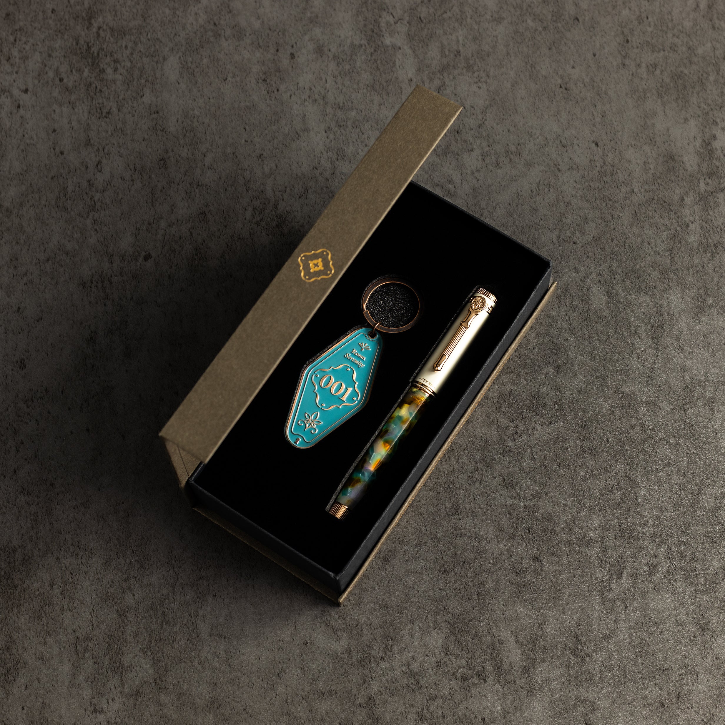 Dominant Industry Keyno 001 Fountain Pen - Serenity (Limited Edition) - Pen Boutique Ltd