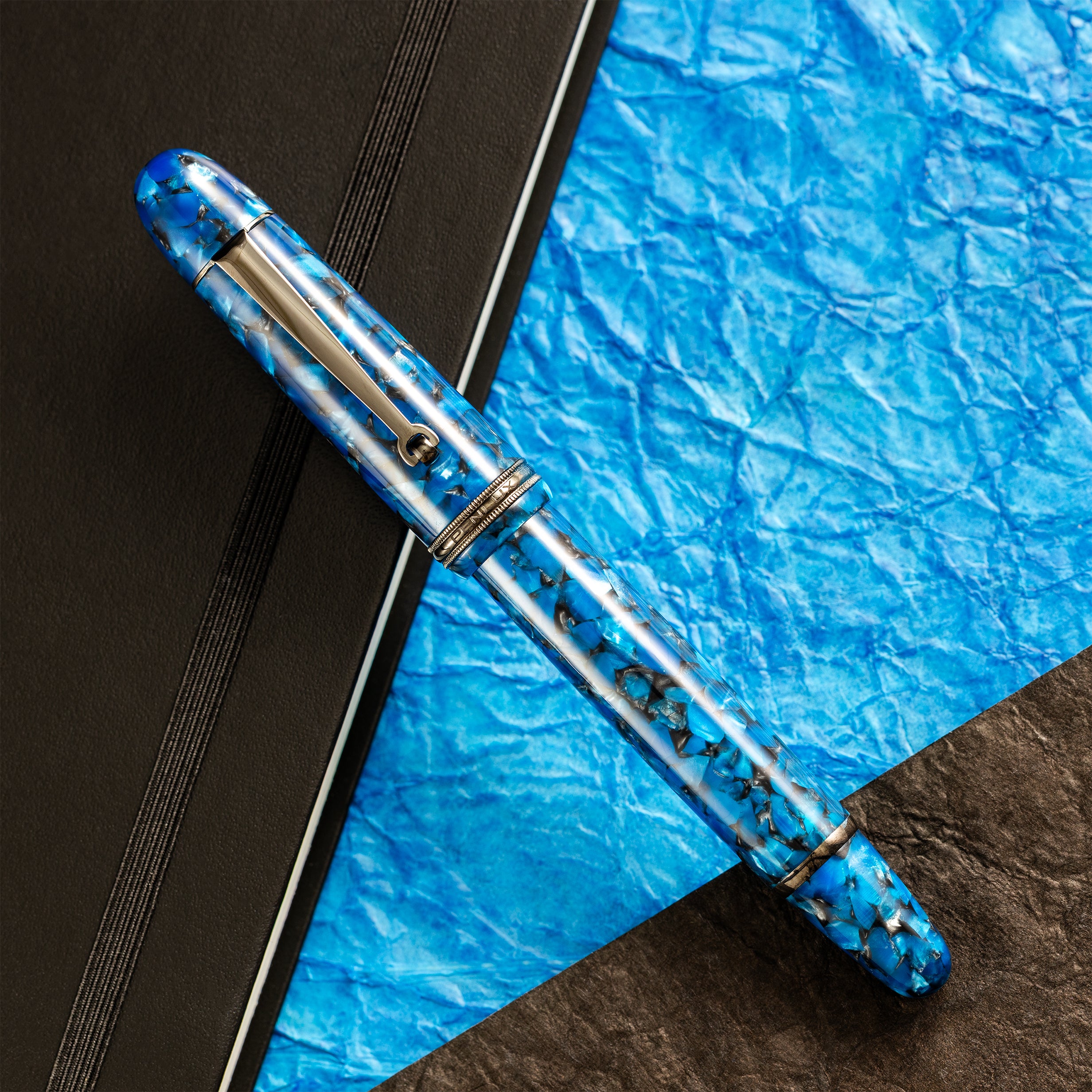 Penlux Masterpiece Grande Universe Mercury Fountain Pen - Pen Boutique Ltd