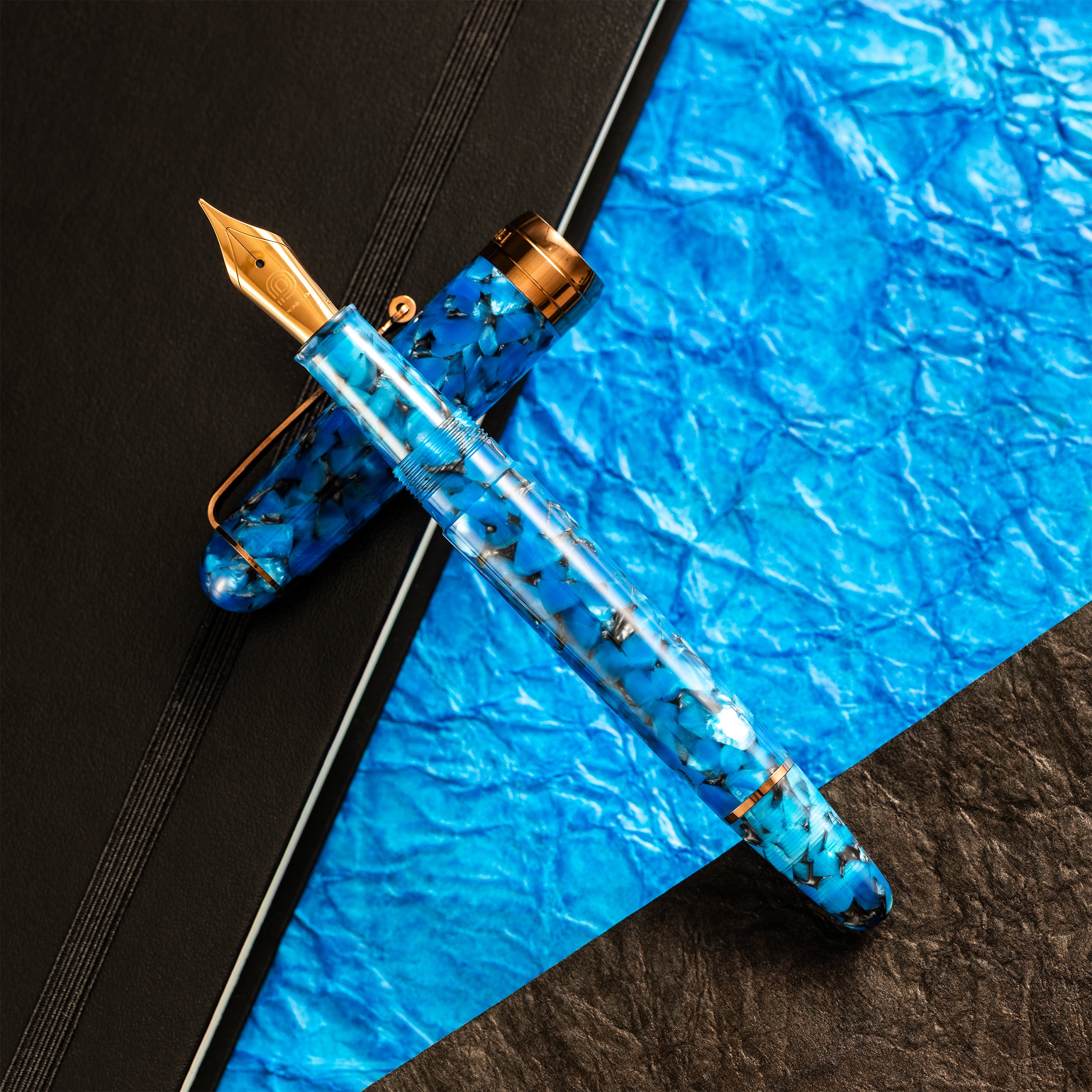 Penlux Masterpiece Delgado Mercury Fountain Pen - Pen Boutique Ltd