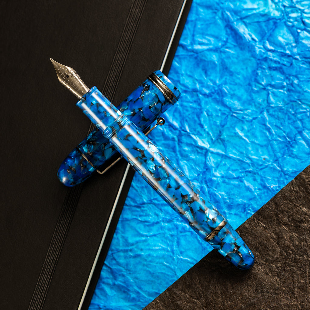 Penlux Masterpiece Grande Universe Mercury Fountain Pen - Pen Boutique Ltd