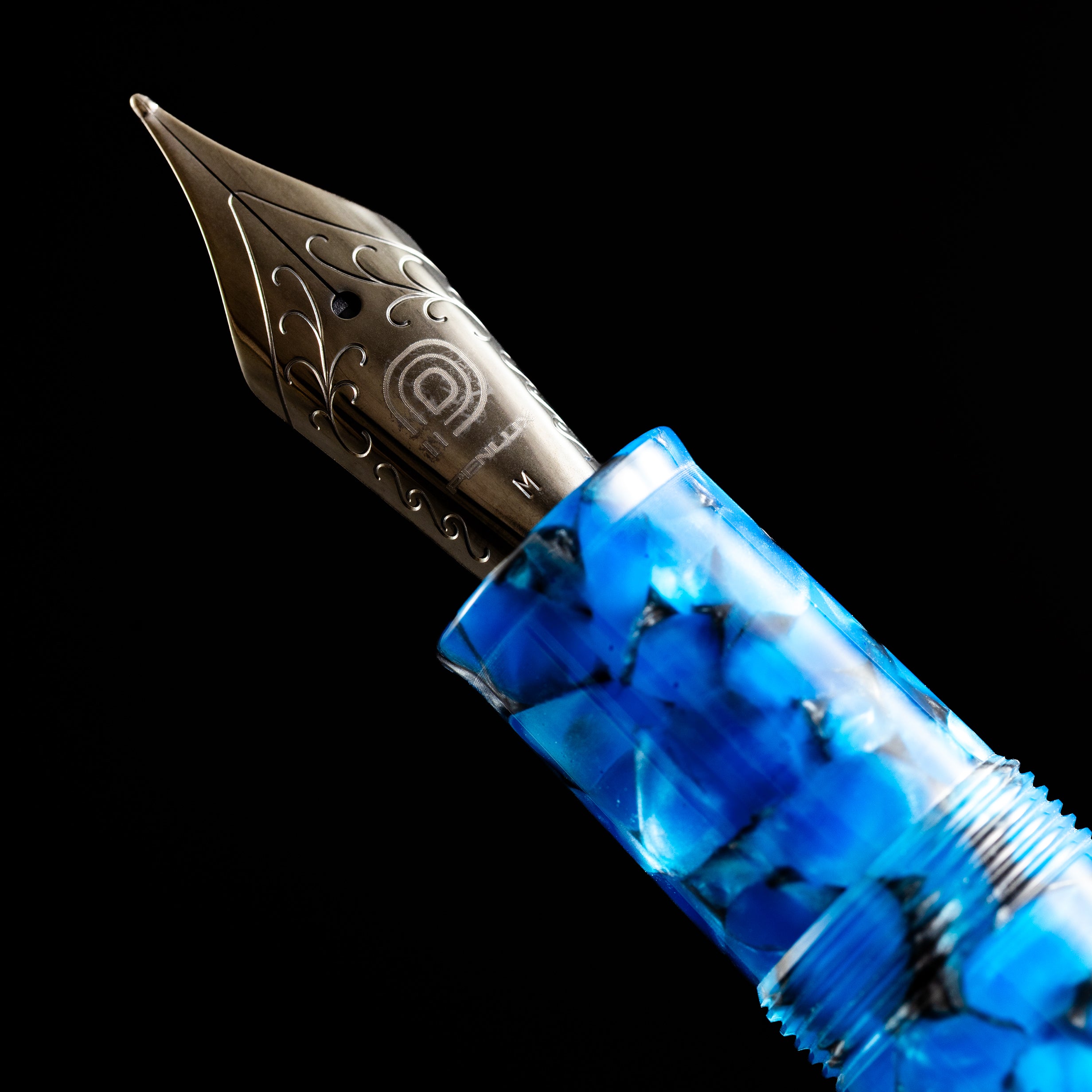 Penlux Masterpiece Grande Universe Mercury Fountain Pen - Pen Boutique Ltd