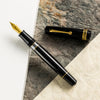 Leonardo Momento Magico Fountain Pen - Black Glossy - Steel Nib - Pen Boutique Ltd