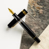 Leonardo Momento Magico Fountain Pen - Black Glossy - Steel Nib - Pen Boutique Ltd