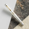 Leonardo Momento Zero Fountain Pen - Alumina - Gold Trim (Limited Edition) - Pen Boutique Ltd