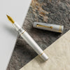 Leonardo Momento Zero Fountain Pen - Alumina - Gold Trim (Limited Edition) - Pen Boutique Ltd
