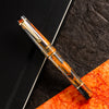 Delta DV Original Fountain Pen - Glow Up Oro - Gold Trim - Stainless Steel Nib (Mid Size)-Pen Boutique Ltd