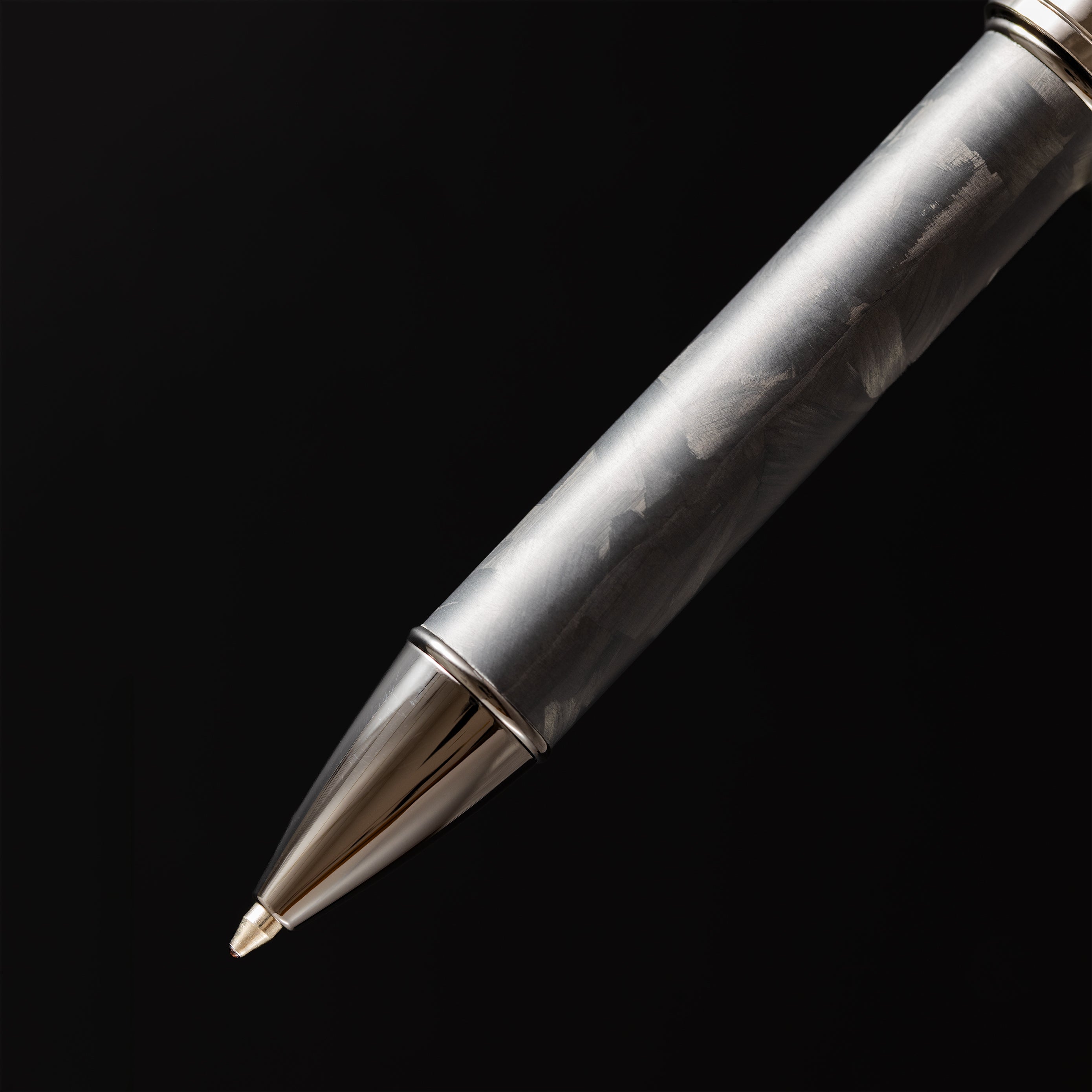 Conklin Endura Ballpoint Pen - Forged Carbon Fiber - Gunmetal Trim (Numbered Edition)-Pen Boutique Ltd