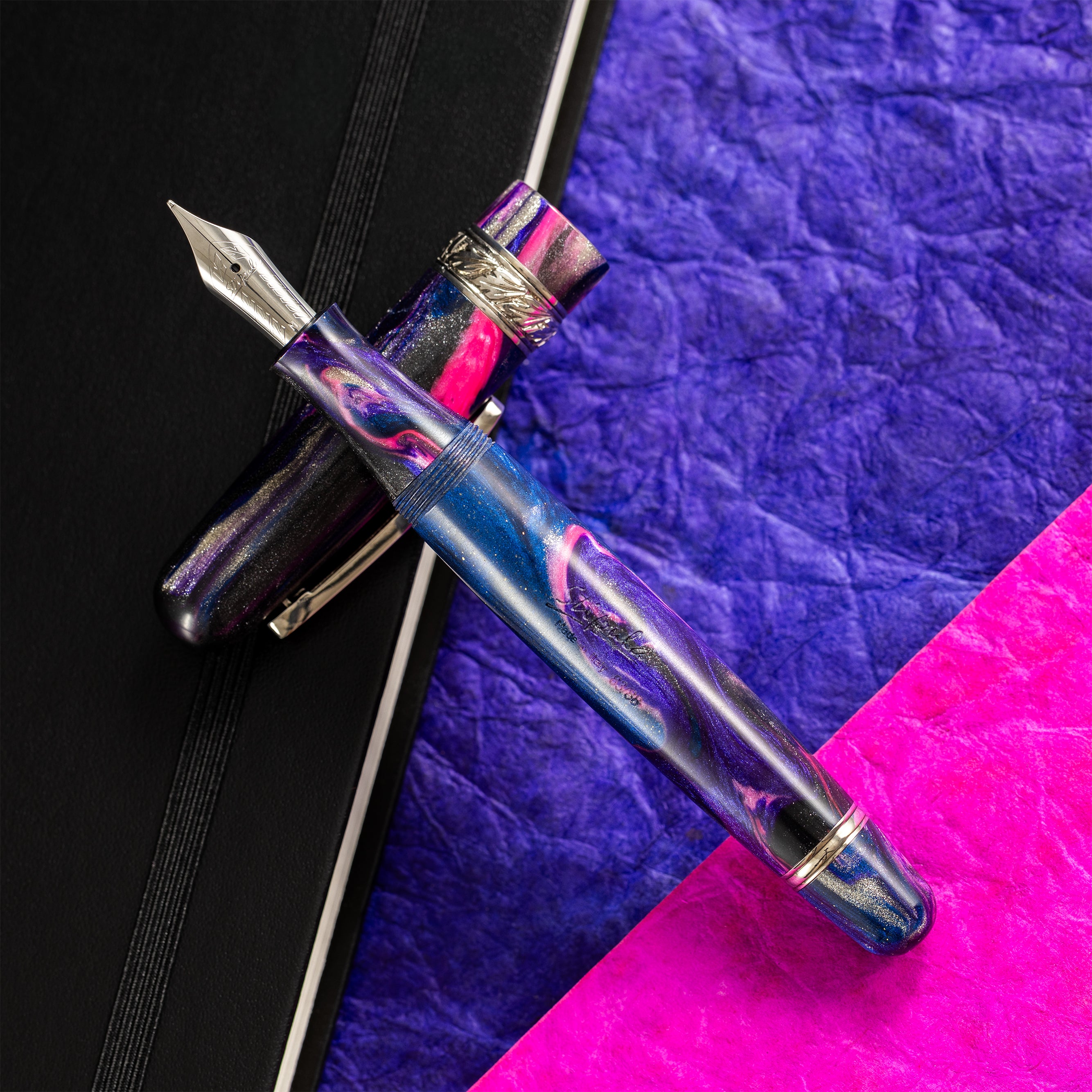 Stipula Etruria Fountain Pen - Chesapeake Sunset (Limited Edition 88)-Pen Boutique Ltd