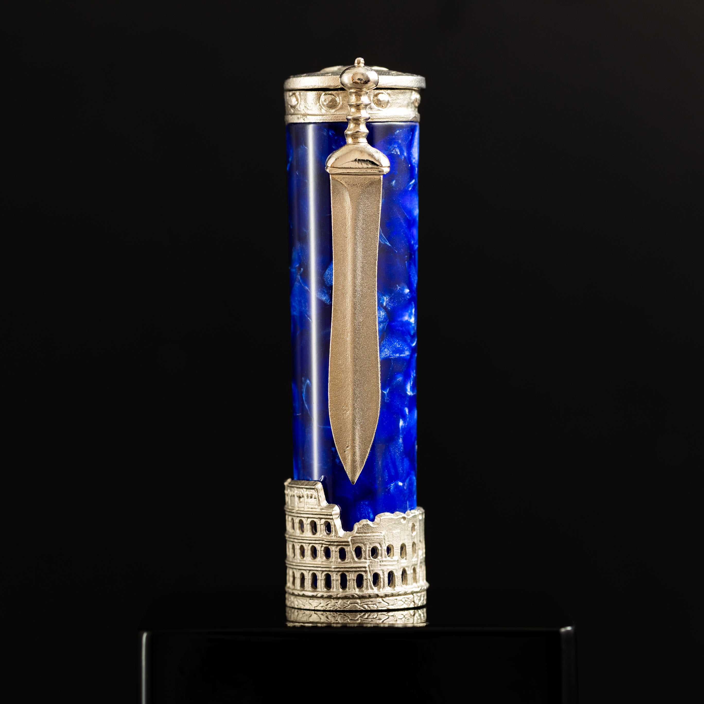 Stipula Gladiator Fountain Pen - Cuma Blue-Pen Boutique Ltd