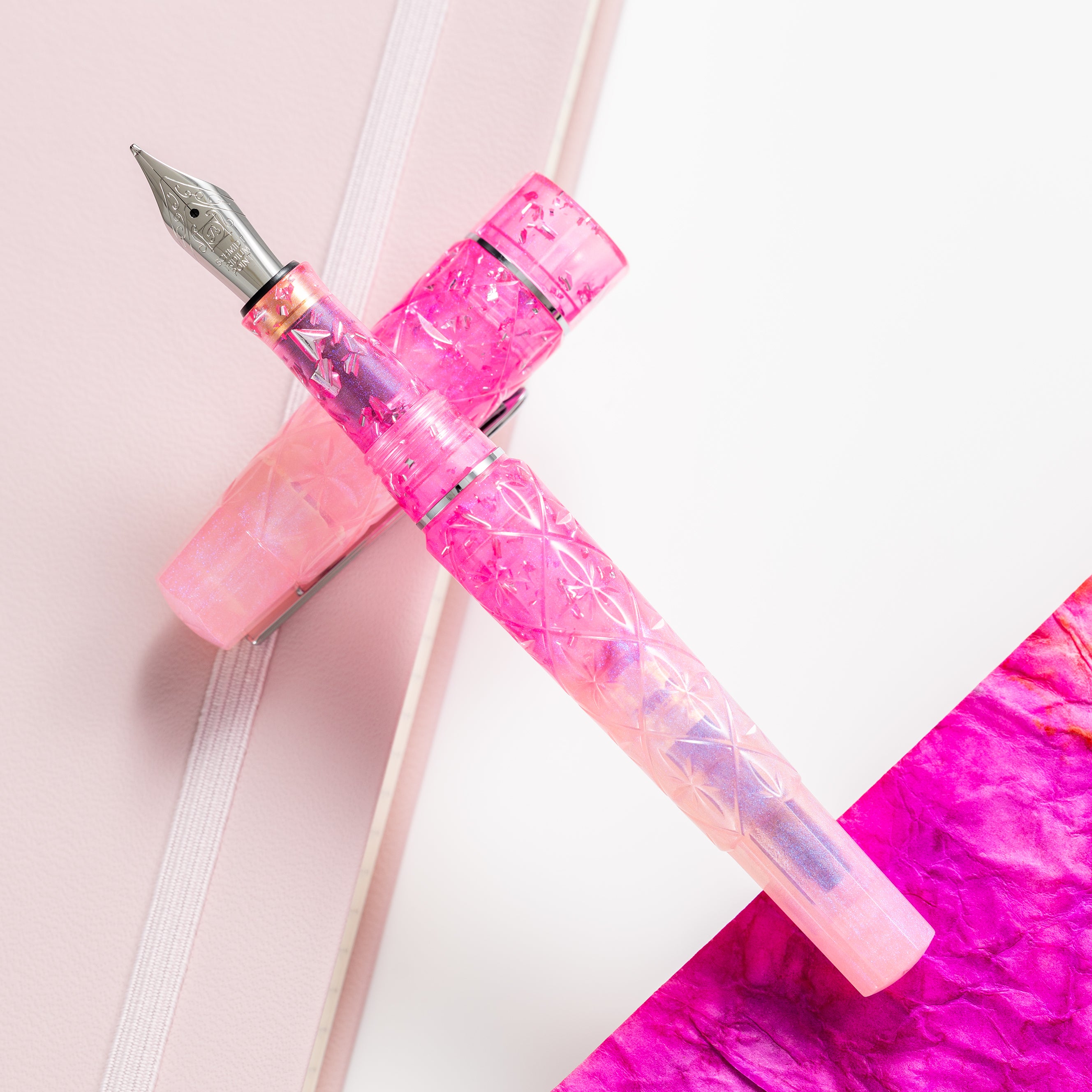 Benu Cocktail Hour Fountain Pen - Pink Lady-Pen Boutique Ltd