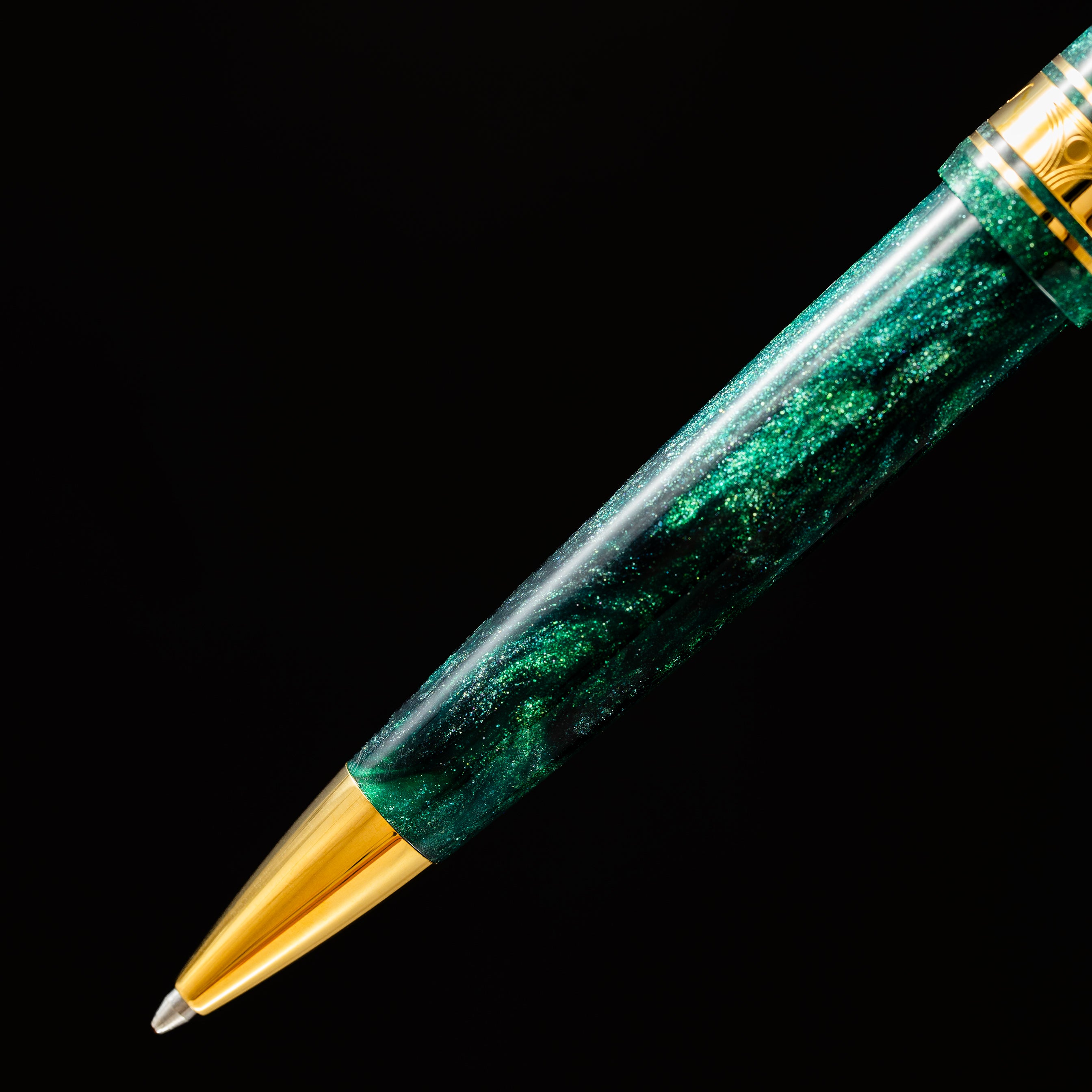 Omas Bologna Ballpoint Pen - Smeraldo Elegante-Pen Boutique Ltd