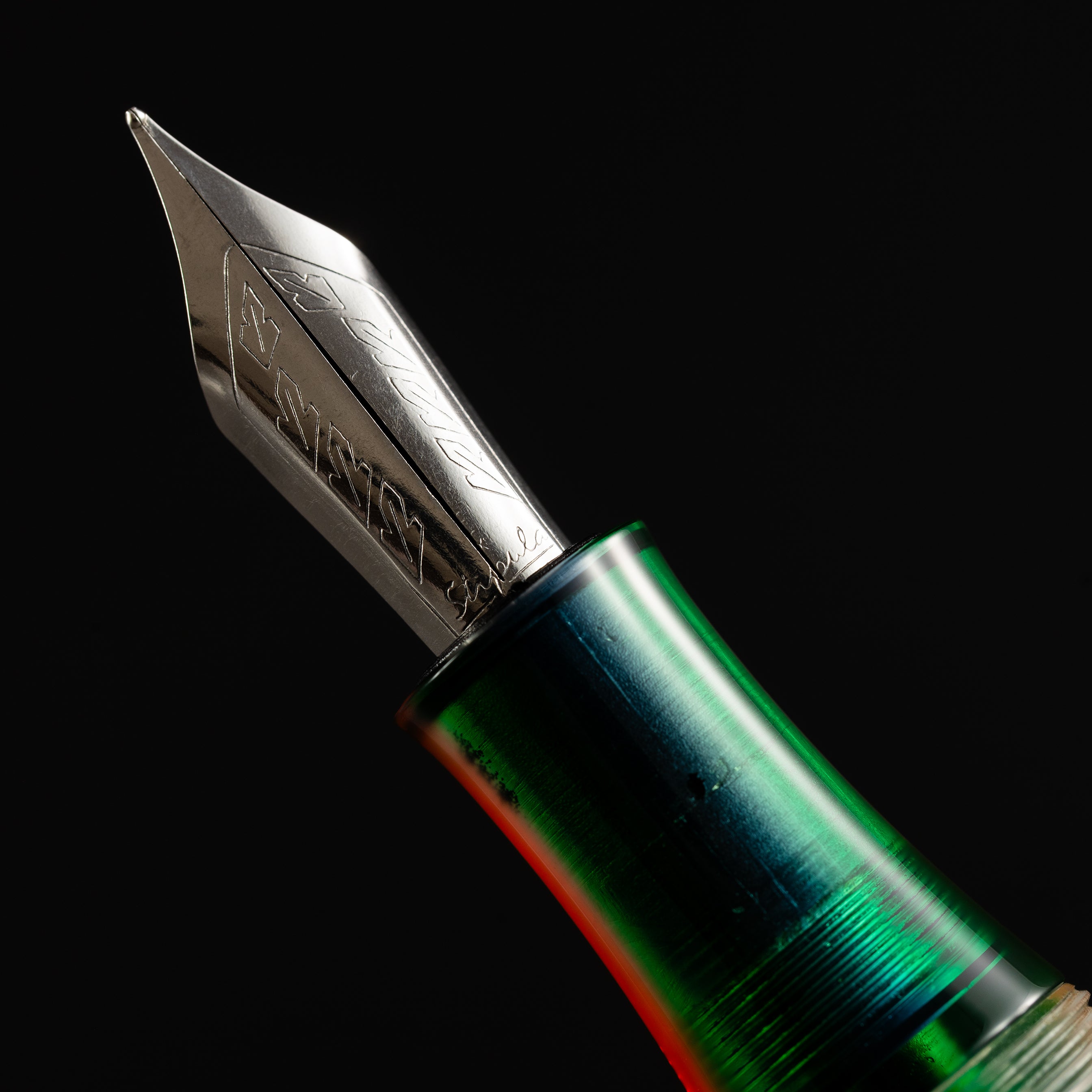 Stipula Etruria Rainbow Fountain Pen - Prisma Di Luce - 14K Gold (Limited Edition)-Pen Boutique Ltd