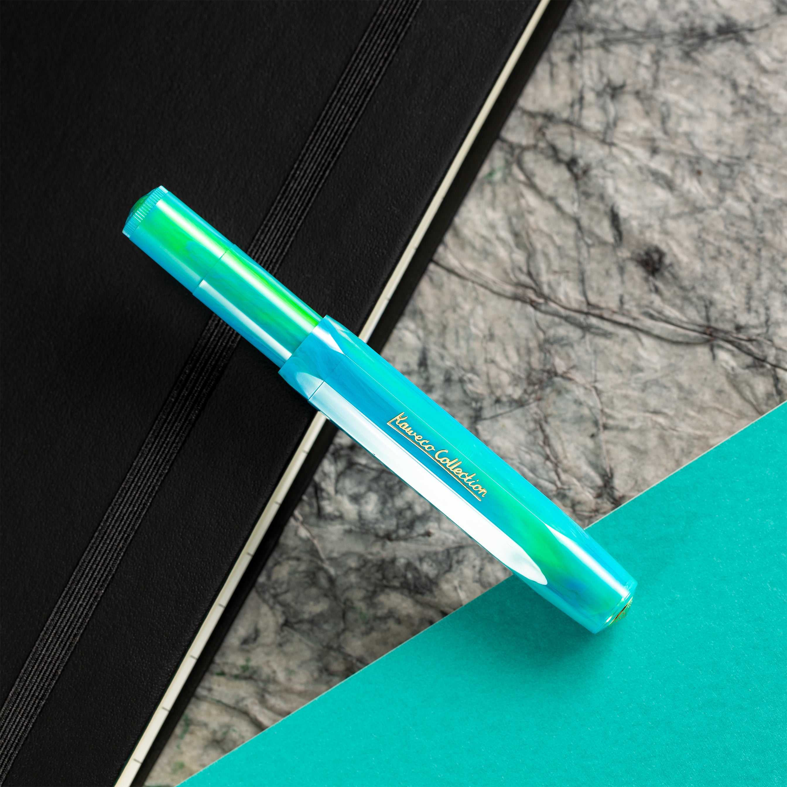 Kaweco Collection Fountain Pen - Marble Ocean-Pen Boutique Ltd