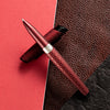 Diplomat Cobra Rollerball Pen – Burgundy Red Guilloche