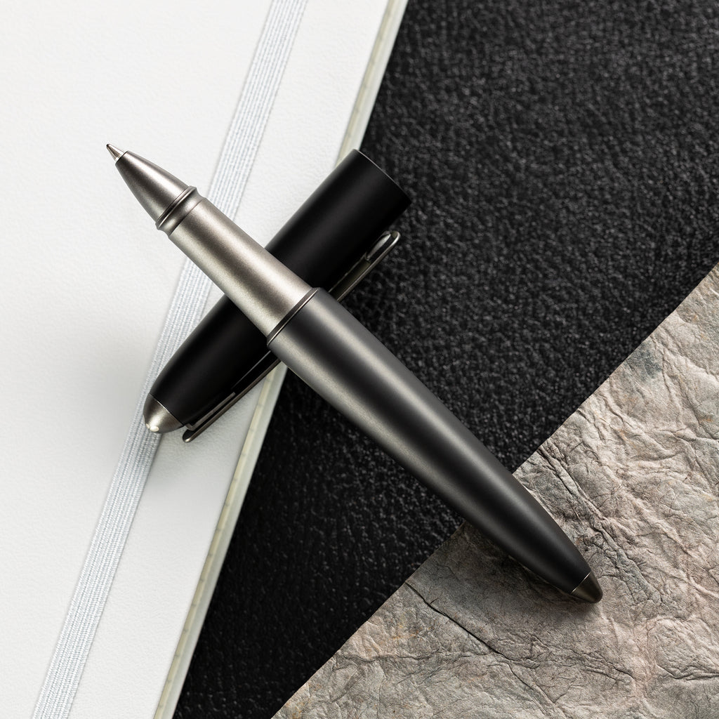 Diplomat Aero Rollerball Pen - Pure Black (Limited Edition) - Pen Boutique Ltd