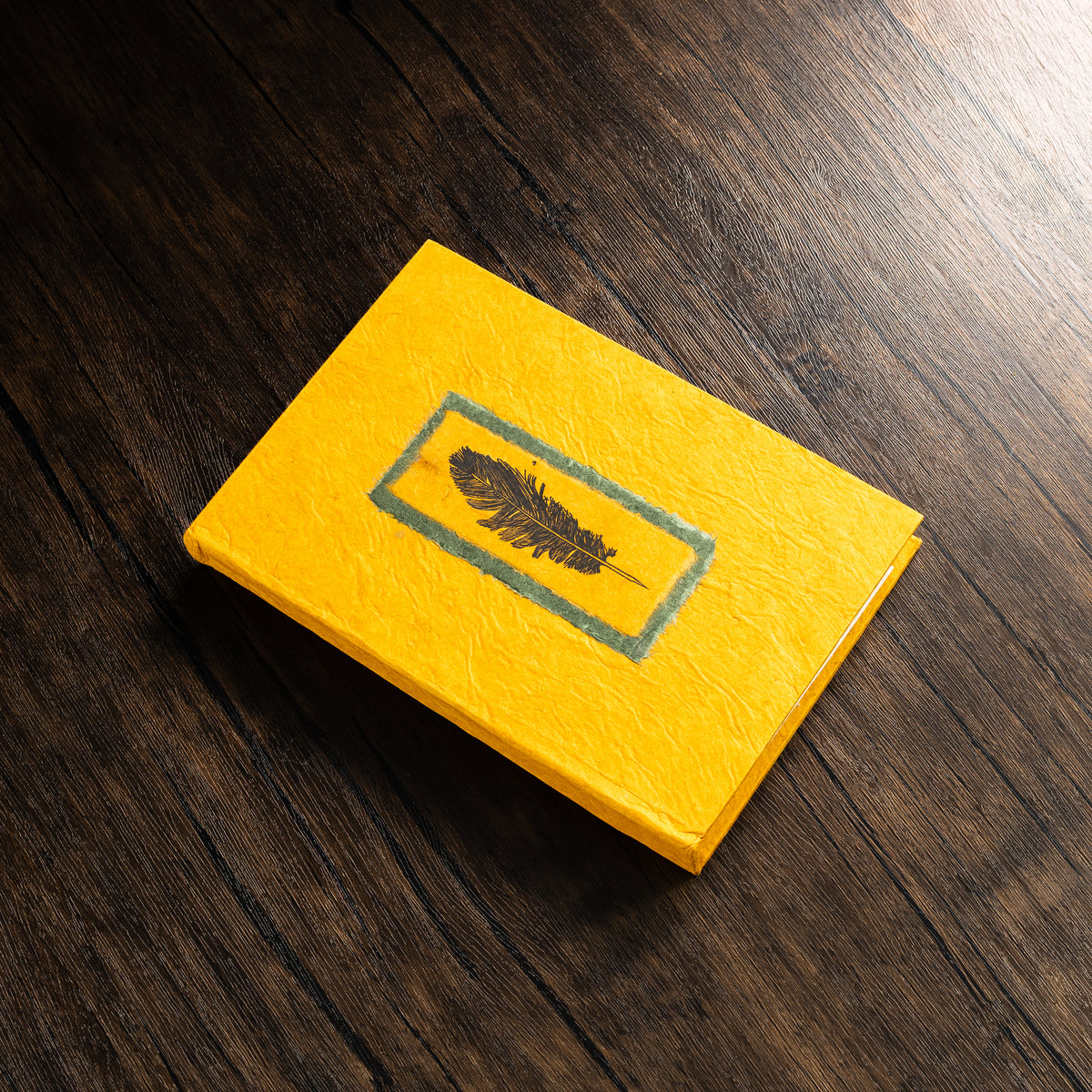 Monk Paper Hard Cover Journal - Saffron - Pen Boutique Ltd