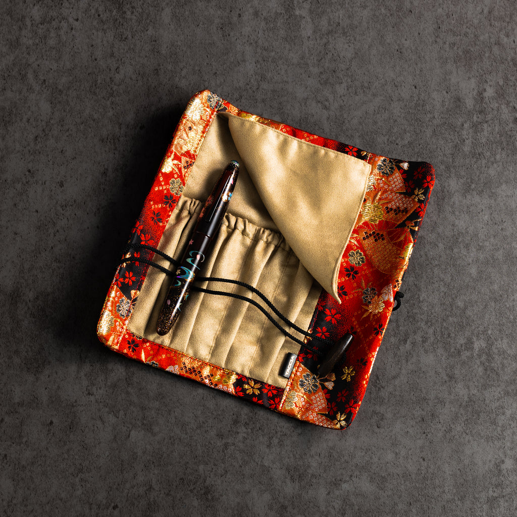 Taccia Kimono Pen Roll - Sakura Festival - 4 Slot - Pen Boutique Ltd