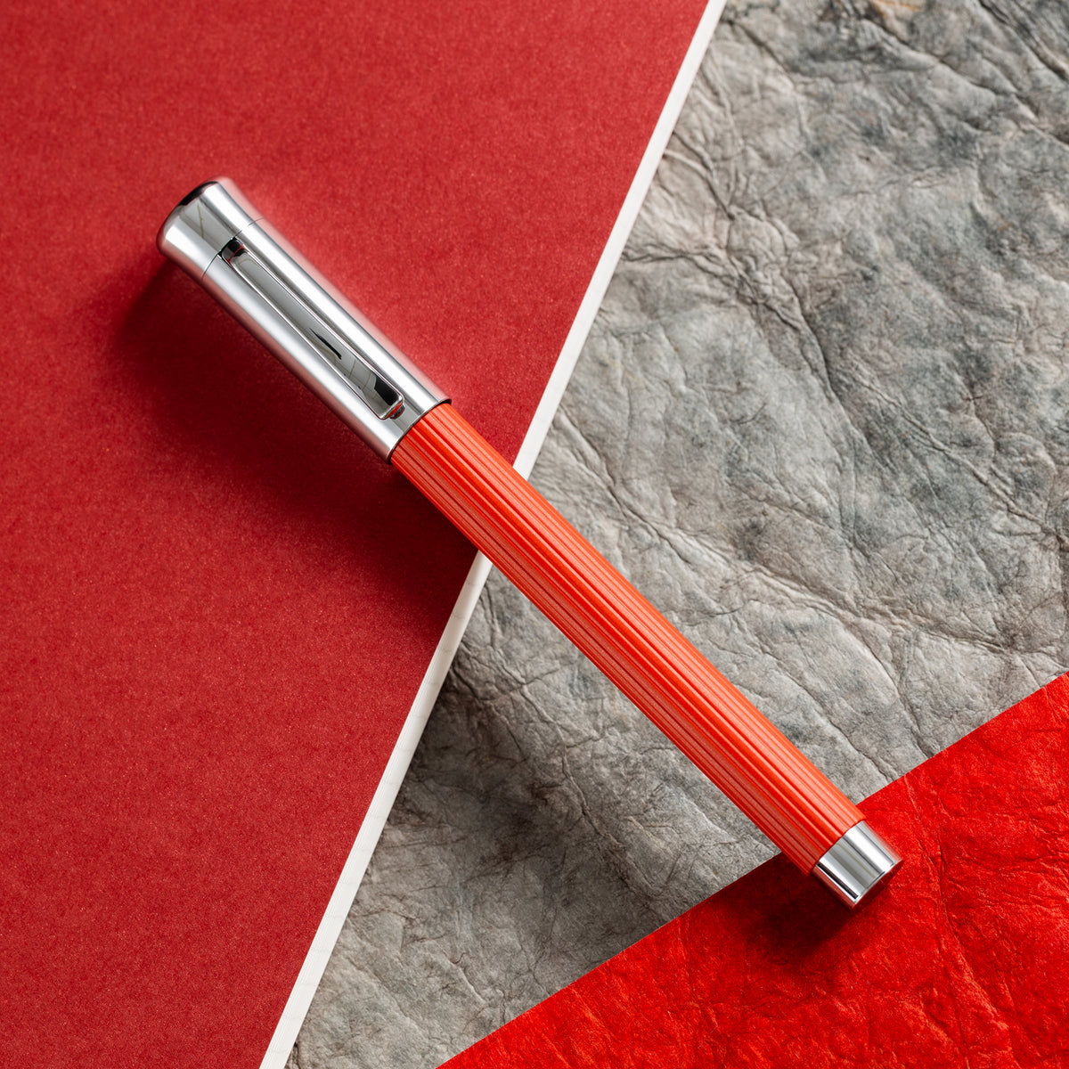 Graf Von Faber-Castell Tamitio Fountain Pen - India Red - Pen Boutique Ltd