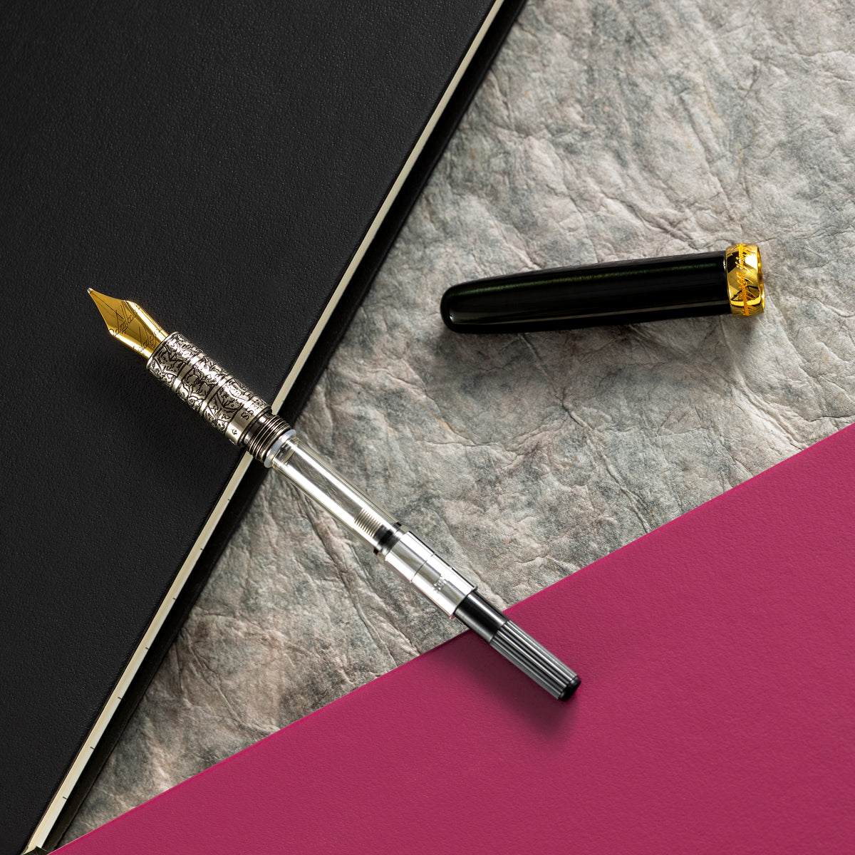 Ferris Wheel Press x Lord of The Rings Bijou Fountain Pen & Ink Set -Nazgûl Bijou - Pen Boutique Ltd