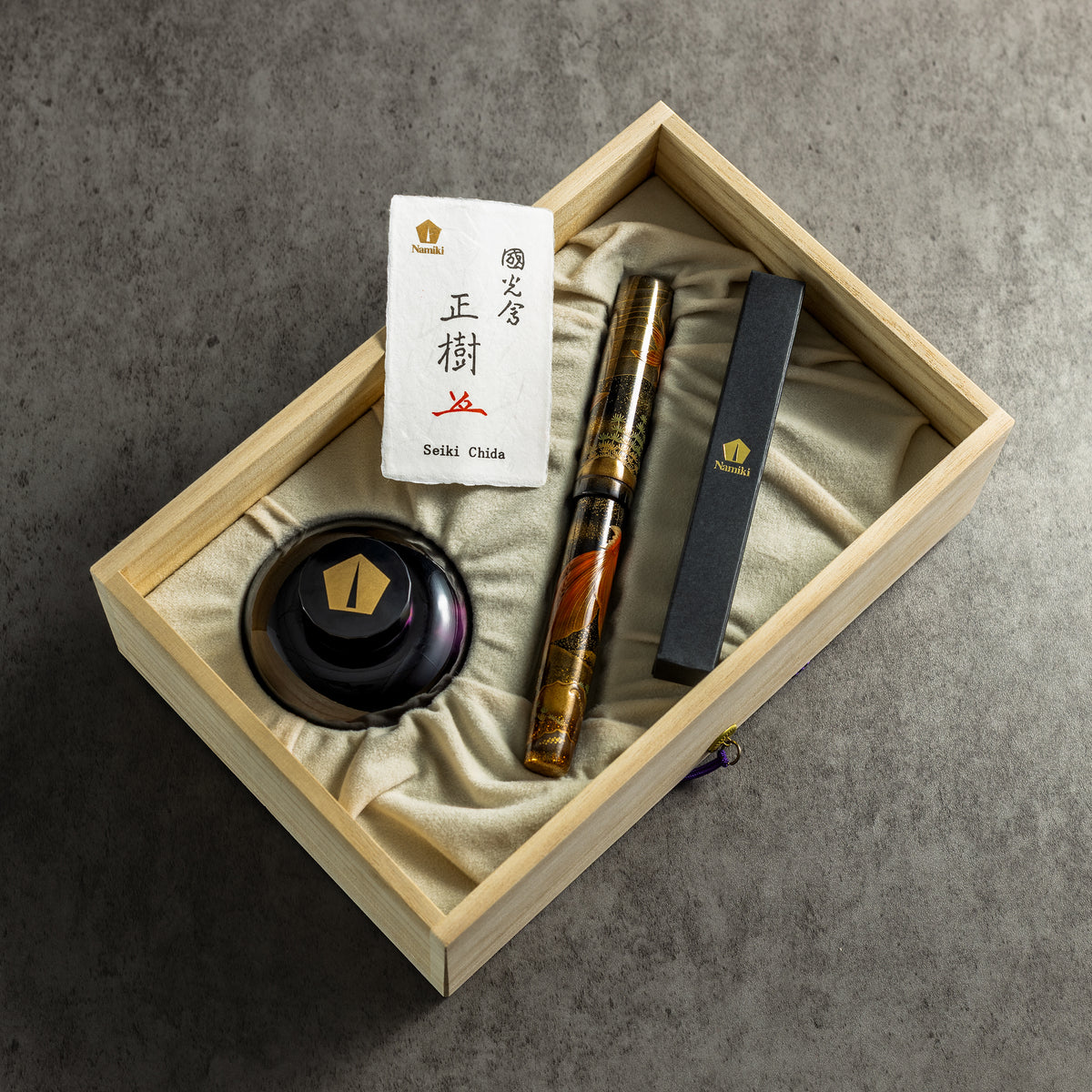 Namiki Emperor Goldfish Fountain Pen – Japanese Maki-e Luxury Masterpiece - Pen Boutique Ltd