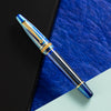 Maiora Limited Edition Fountain Pen - Agua de Mar (Sea Blue) - Gold Trim - 14K Gold Nib - Pen Boutique Ltd