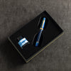 Maiora Limited Edition Fountain Pen - Agua de Mar (Sea Blue) - Gold Trim - 14K Gold Nib - Pen Boutique Ltd