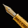 David Oscarson America The Beautiful Fountain Pen - Sapphire - Gold Trim (Limited Edition) - Pen Boutique Ltd