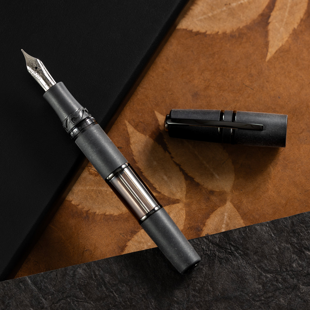 Visconti Homo Sapiens Fountain Pen - Dark Crystal - Pen Boutique Ltd