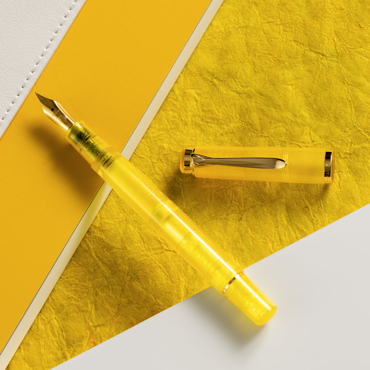 Pelikan Classic M200 Fountain Pen - Pyrite - (Special Edition) - Pen Boutique Ltd
