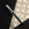 Sheaffer Balance III E892 Rollerball Pen - Glossy Black - Chrome Trim - Pen Boutique Ltd
