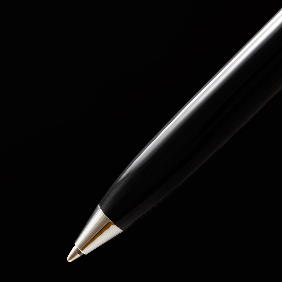 Sheaffer Balance III E892 Ballpoint Pen - Glossy Black - Chrome Trim - Pen Boutique Ltd