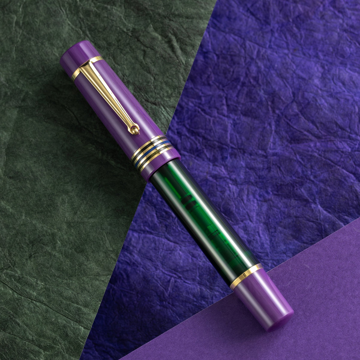 Delta Limited Edition Fountain Pen - Four Rings Sibilla - 14K Gold - Pen Boutique Ltd