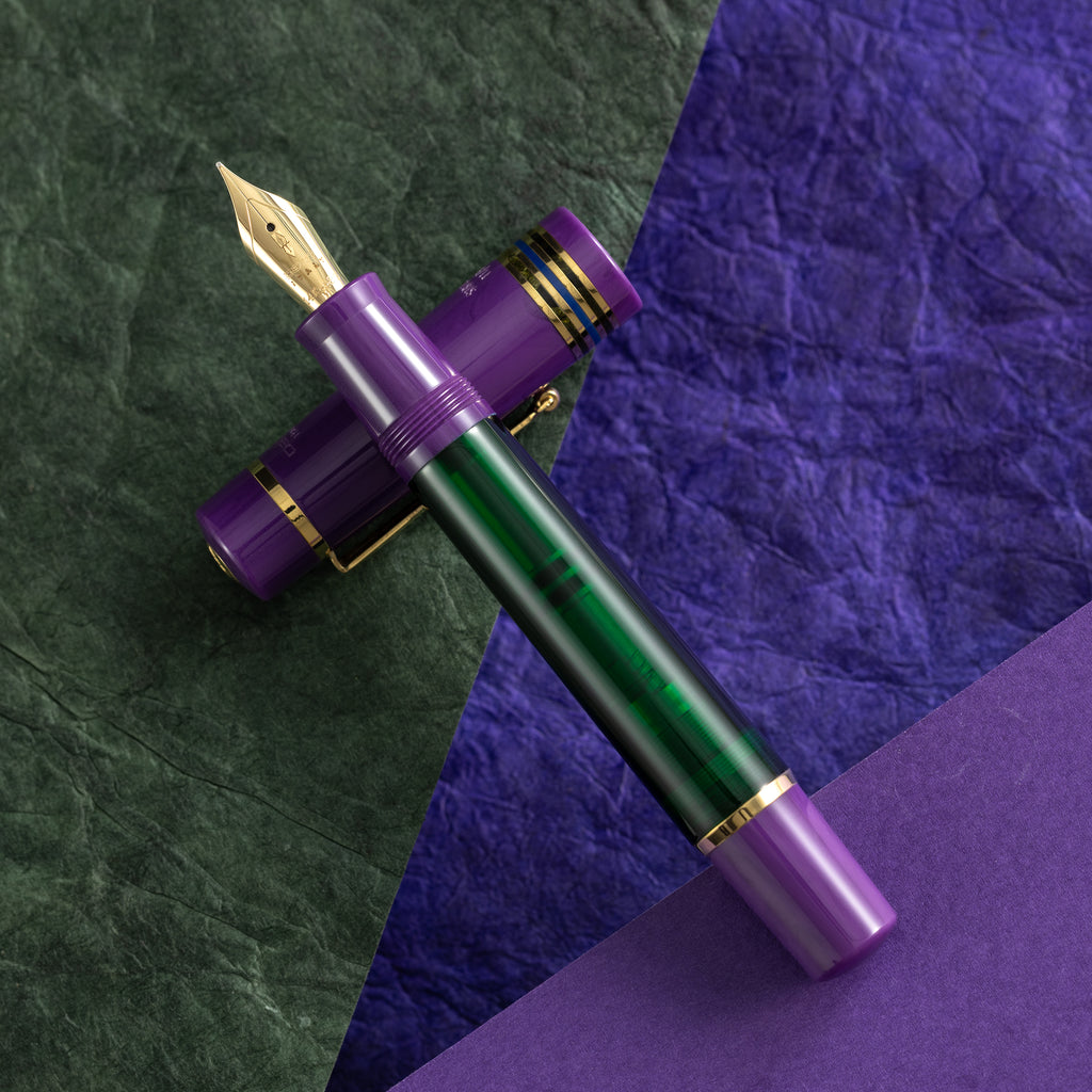 Delta Limited Edition Fountain Pen - Four Rings Sibilla - 14K Gold - Pen Boutique Ltd