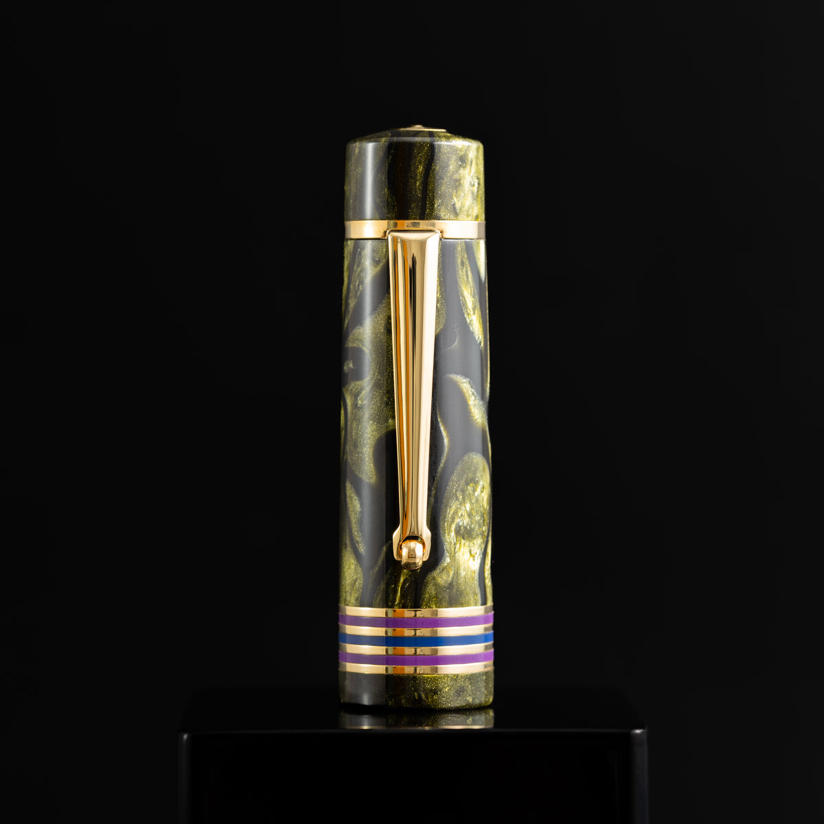 Delta Limited Edition Fountain Pen - Four Rings Misteria - 14K Gold - Pen Boutique Ltd