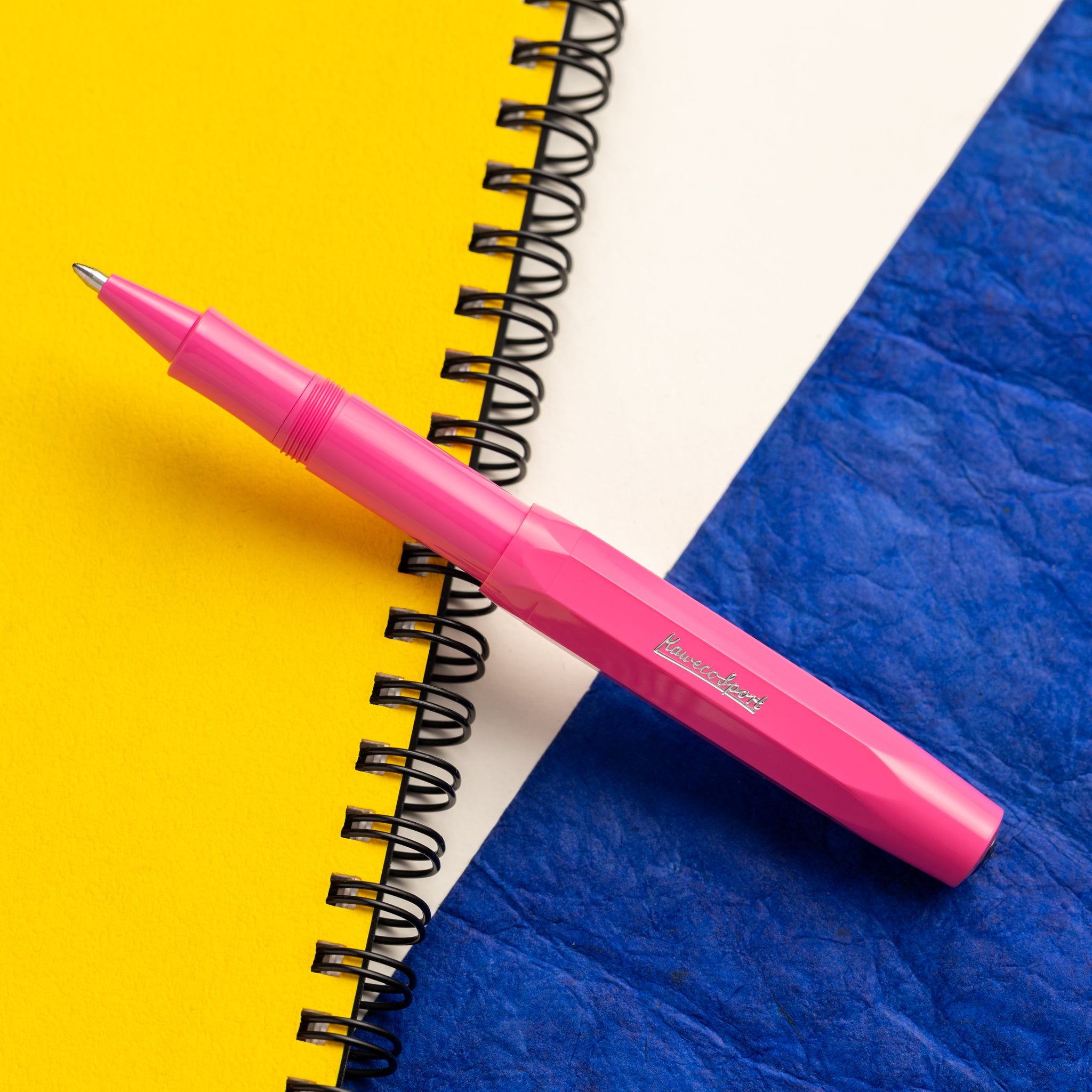 Kaweco Skyline Sport Rollerball Pen - Pink - Pen Boutique Ltd