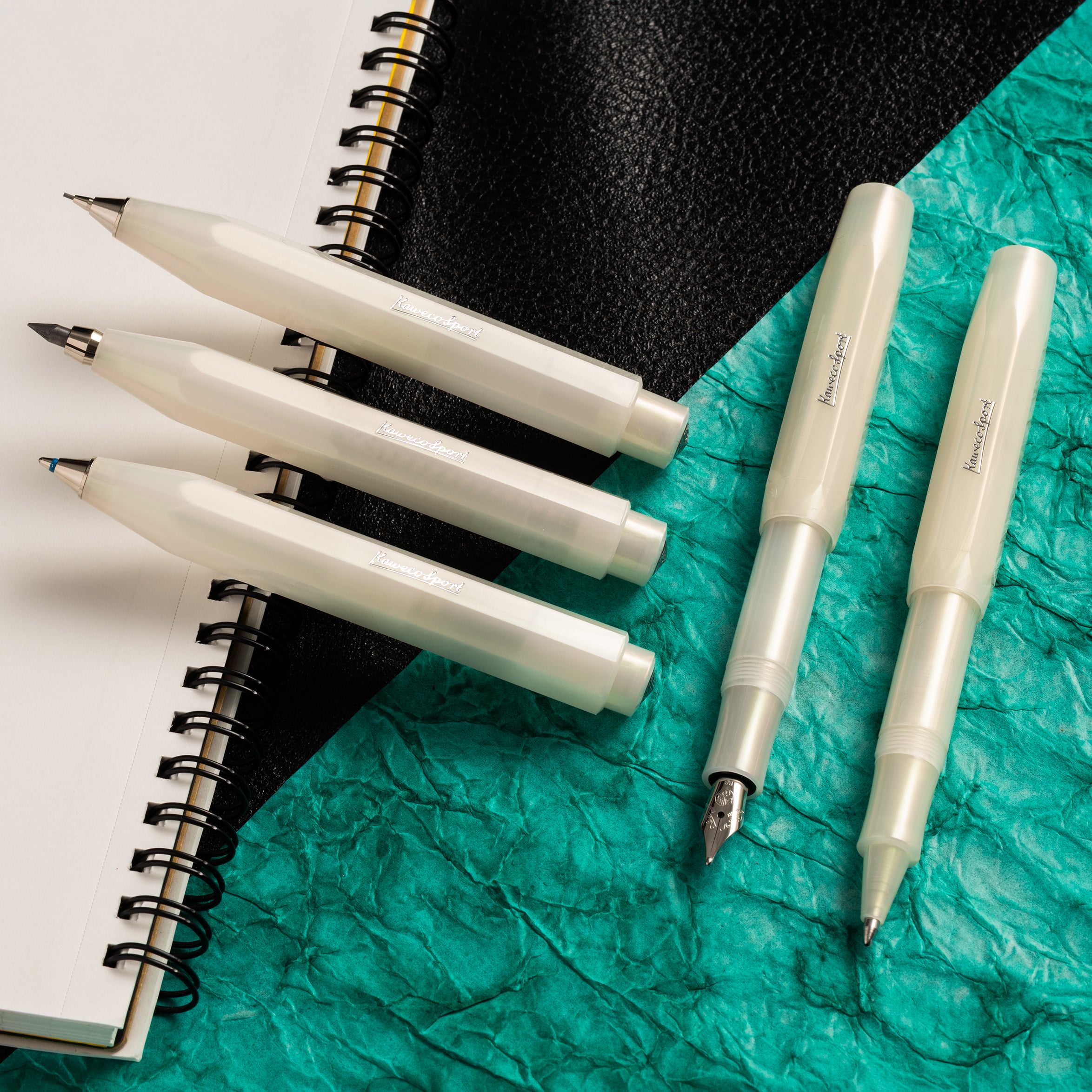 Kaweco Sport Fountain Pen - Lunar Light Green - Pen Boutique Ltd