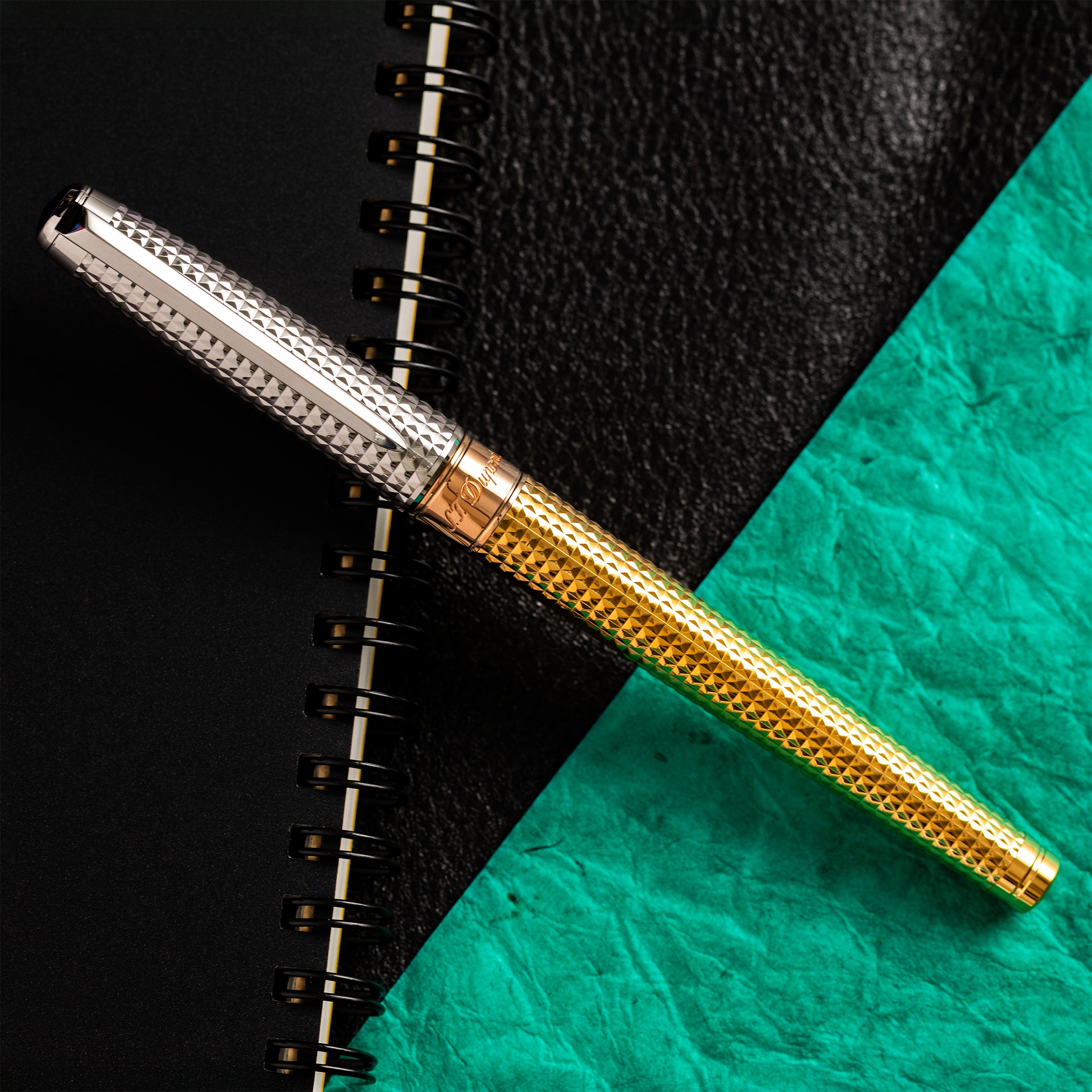 S T Dupont Line D Fountain Pen - Eternity Golden Hour - Pen Boutique Ltd