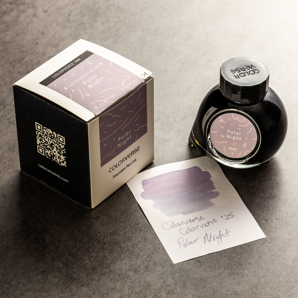 Colorverse Top 3 Color Stories Ink Bottle - Polar Night - 65 ml (Special Edition) - Pen Boutique Ltd