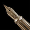 S T Dupont Line D Fountain Pen - Eternity - Mane Guilloche Black - Palladium Trim (Large) - Pen Boutique Ltd