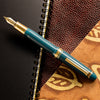 Sailor 1911L Fountain Pen - Muted Green - Casual L Stable Gold Trim - Pen Boutique Ltd