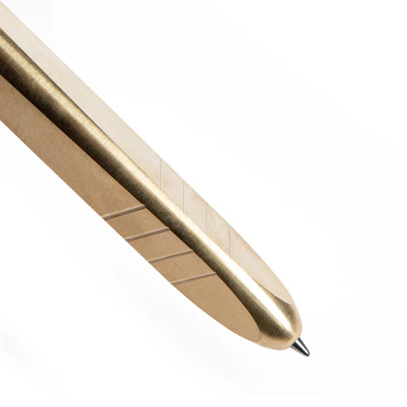 Kolo Tino Ballpoint Pen - Raw Brass - Pen Boutique Ltd