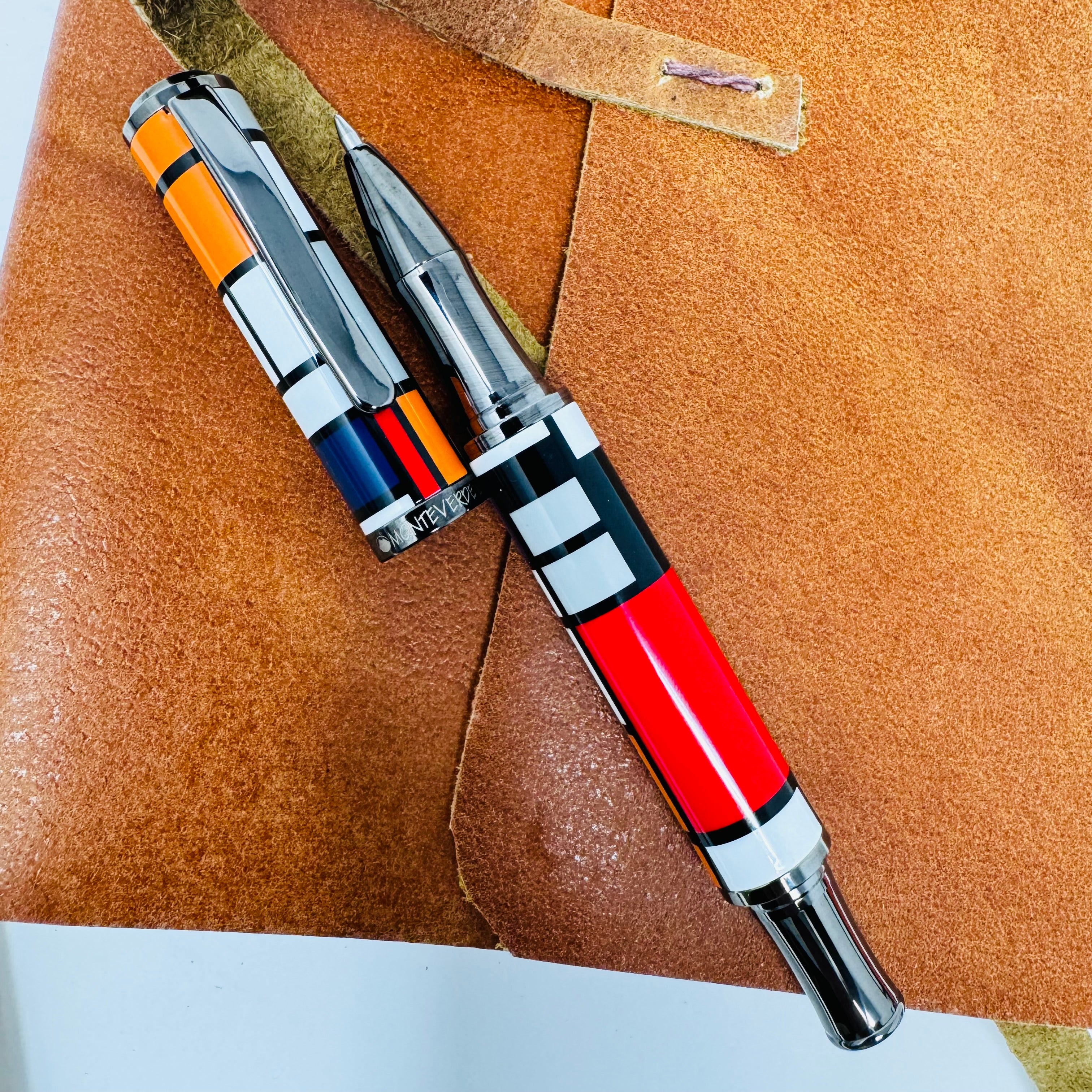 Monteverde Regatta Mondrian Limited Edition 921 Rollerball Pen - Pen Boutique Ltd