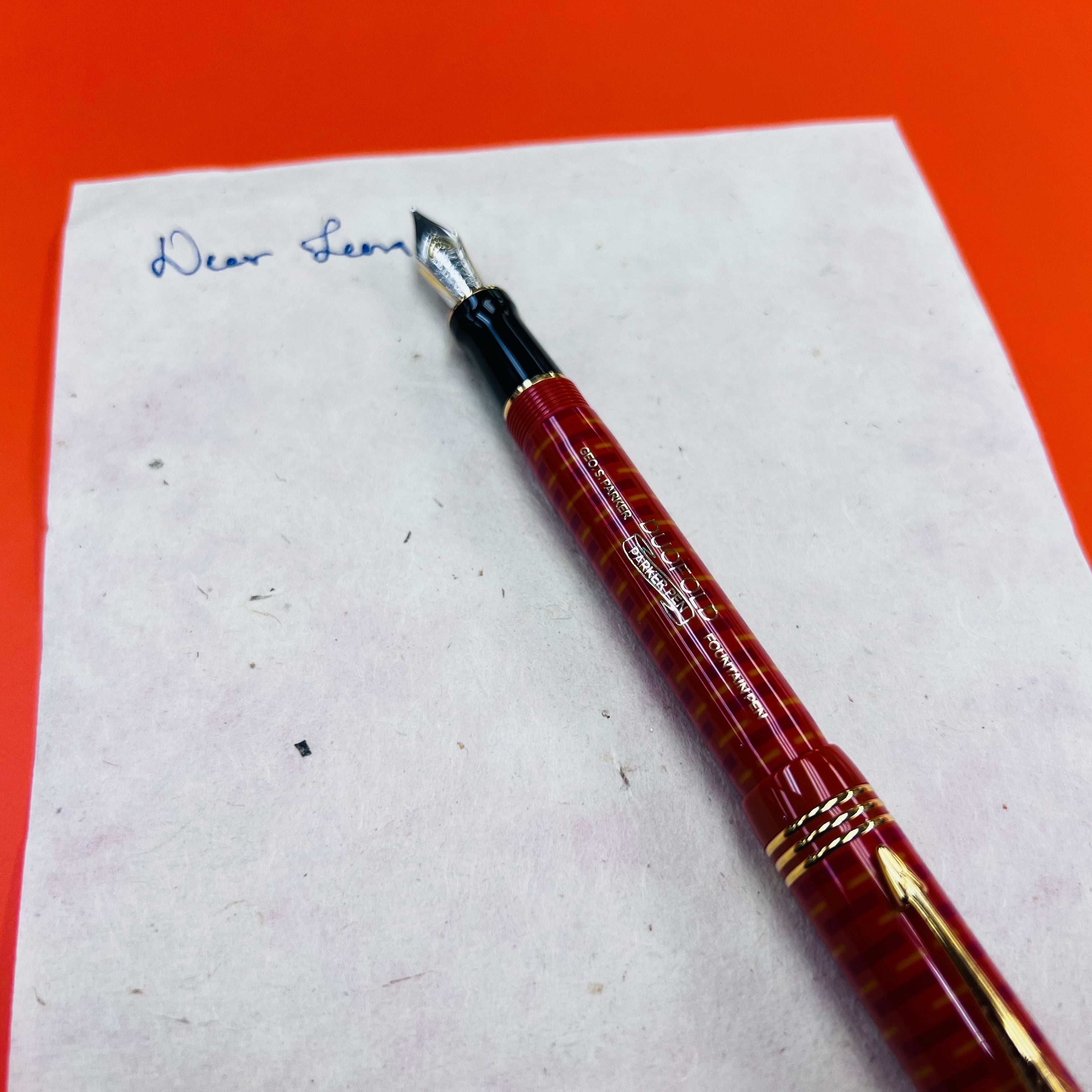 Girologio Repurposed Italian Leather Writing Mat - Pen Boutique Ltd