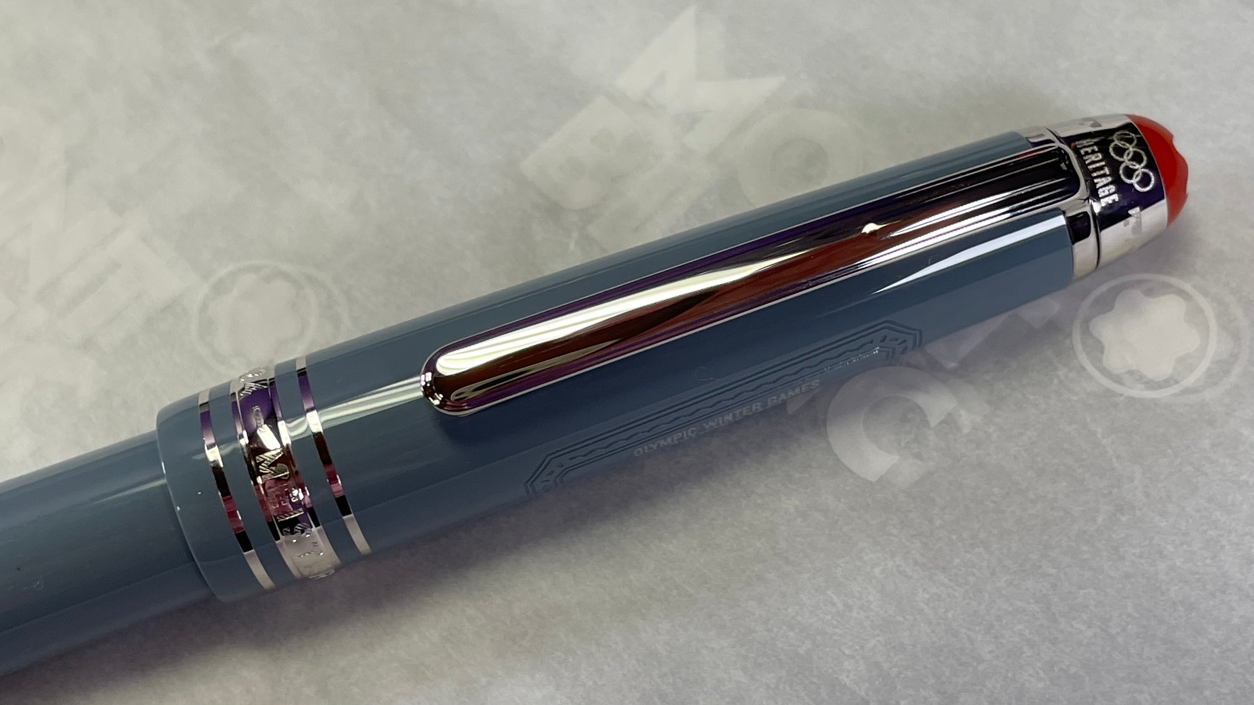 Montblanc Meisterstuck Rollerball Pen - 163 Olympics Chamonix - Pen Boutique Ltd