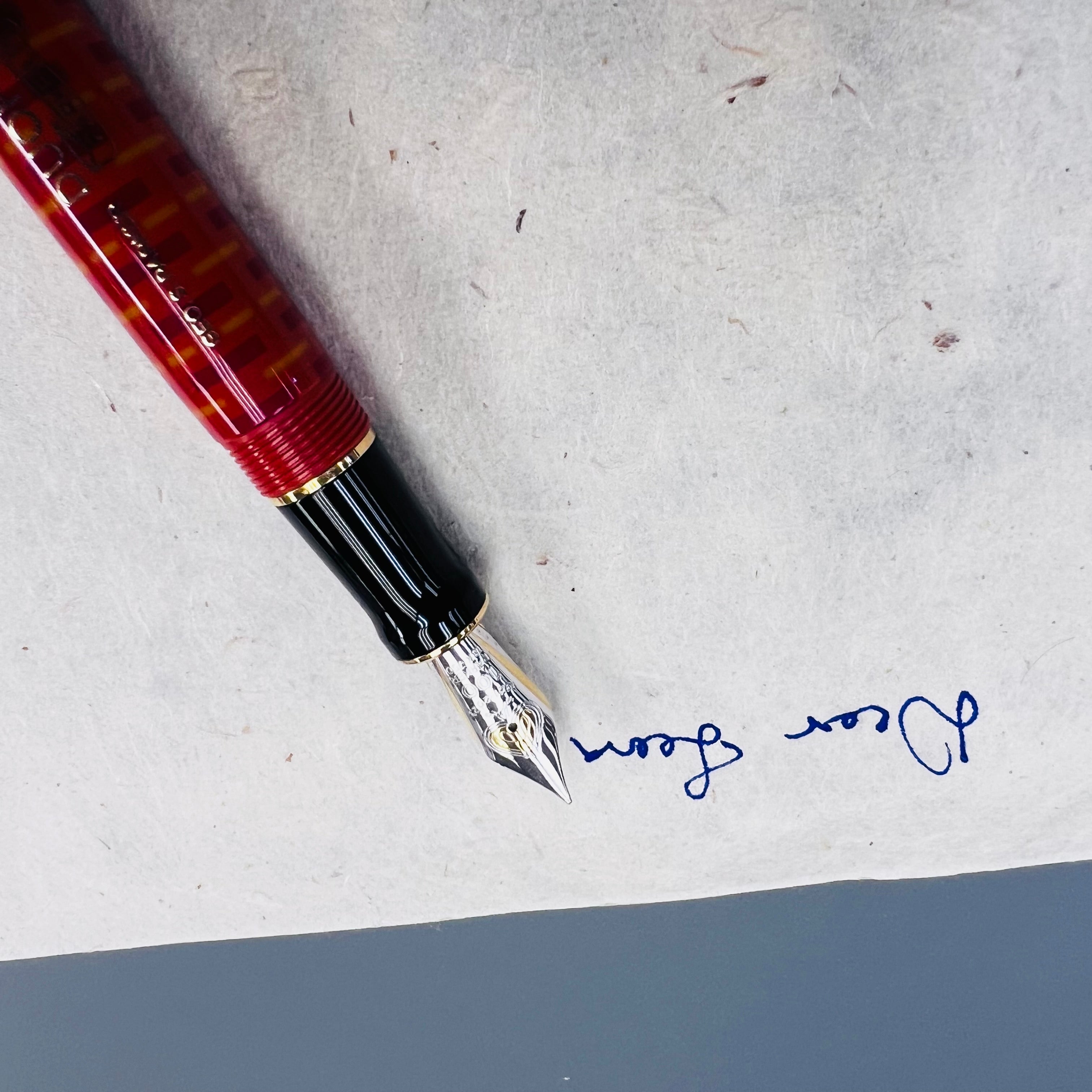 Girologio Repurposed Italian Leather Writing Mat - Pen Boutique Ltd
