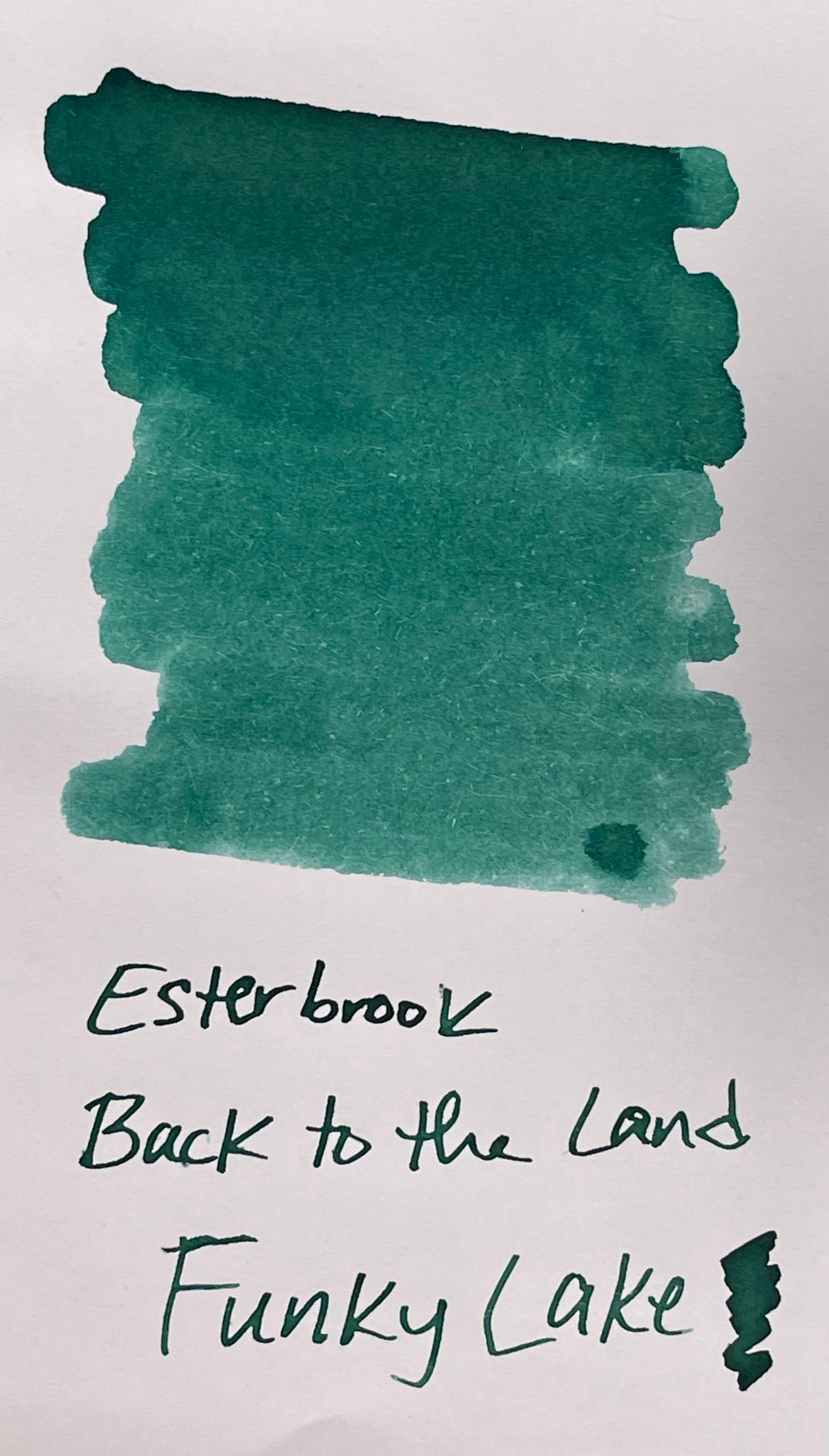 Esterbrook Ink Bottle - Back to the Lands - Funky Lake - 30ml - Pen Boutique Ltd