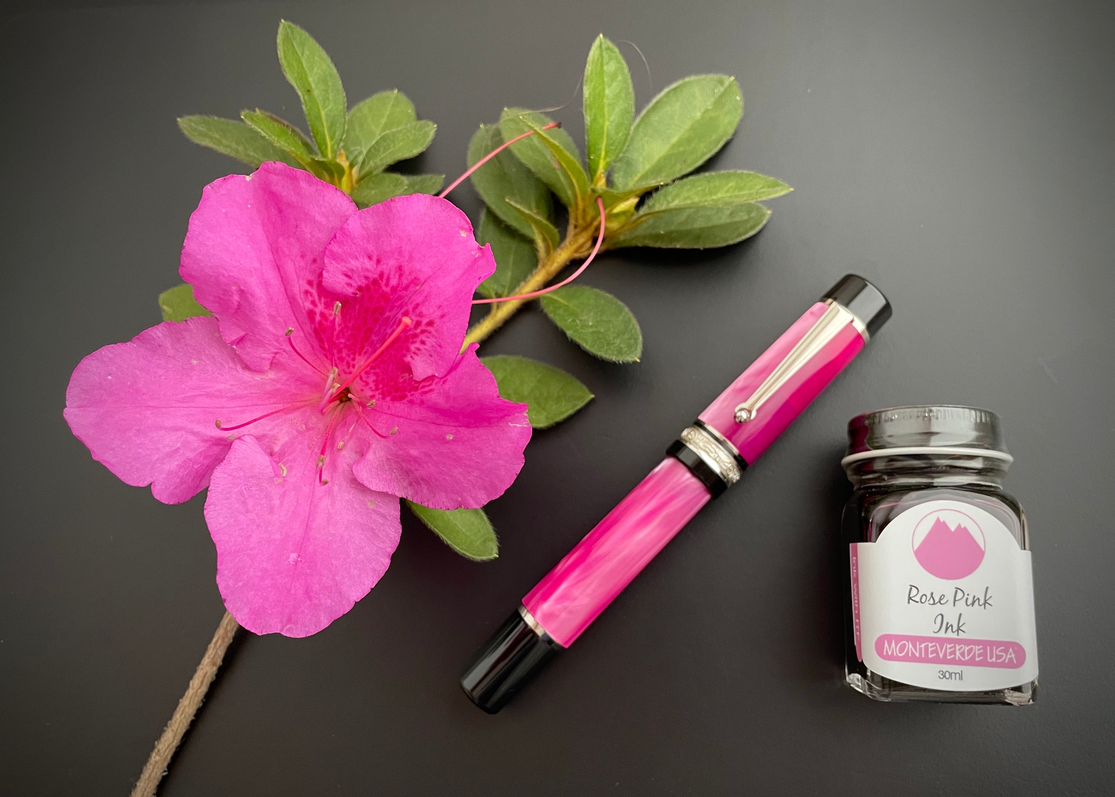 Delta DV Original Rosa Fountain Pen - Pink - Pen Boutique Exclusive - Pen Boutique Ltd